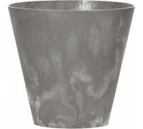 Кашпо Prosperplast Tubus Effect DTUB250E 425U 25х23 см, темно-серое 058973