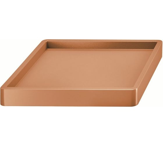Квадратный поддон на колесиках Prosperplast IPRS450 R624 Mobile Saucer Square 45х45х6 см, терракот 059375 1