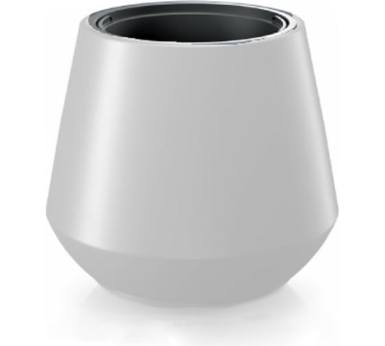 Кашпо с вкладышем Prosperplast HEOS DBHET400 S449 39.5х35 см, 8/32 л, белое 062570
