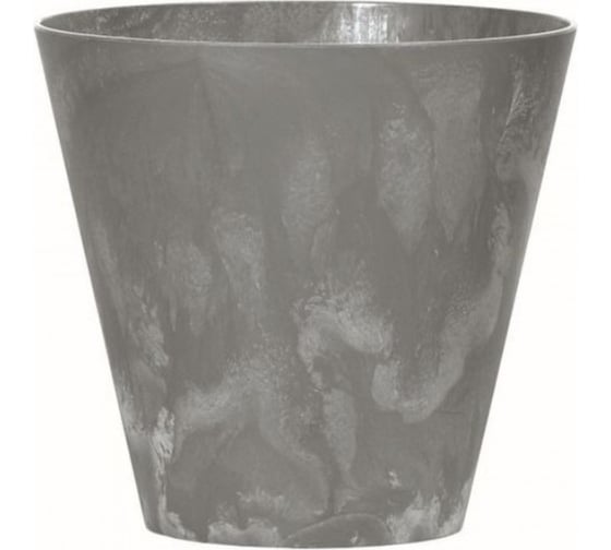 Кашпо Prosperplast Tubus Effect DTUB300E 425U 30х28 см, темно-серое 058976 1