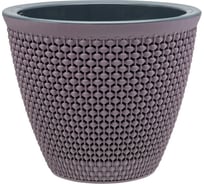 Кашпо bmc Ротанг КШ9060 сливовое, 15.5х17 см, 1.6 л 062689