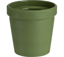 Кашпо bmc Терра КШ9102 оливковое, 19х18.7 см, 3.57 л 062727