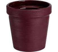 Кашпо bmc Терра КШ9109 бордо, 19х18.7 см, 3.57 л 062724