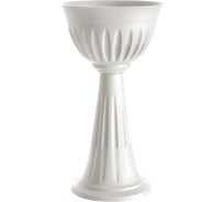 Рюмка на высокой ножке Bama Spa Alba 31890 43х74.5 см, 20 л, белый 051889
