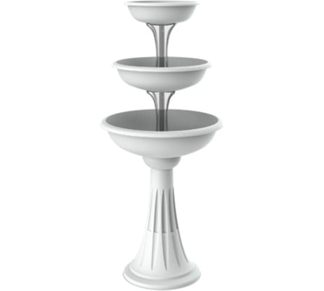 Каскад на высокой ножке Bama Spa Trevy 62013 50х114 см, белый 041837