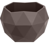 Кашпо bmc КШ9111 Топаз мокко, 12.3х10 см, 0.5 л 062797