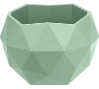 Кашпо bmc КШ9118 Топаз мята, 12.3х10 см, 0.5 л 062798