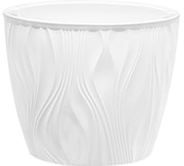 Кашпо bmc КШ9030 Венеция белое, 19х19 см, 3 л 060935