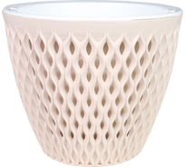 Кашпо bmc КШ9008 Версаль пудра, 15.5х15.5 см, 1.6 л 060927