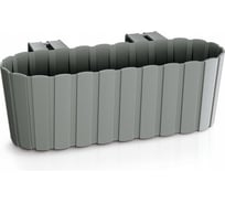 Балконный ящик с креплением Prosperplast BoardeeHook DDECZ400 405U 38.3х21.2х13 см, 4.9 л 055670