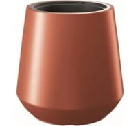 Кашпо с вкладышем Prosperplast HEOS DBHET400 7598U 39.5х35 см, 8/32 л, медь 062566