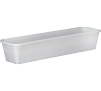 Ящик для рассады и цветов Интерм ДЕКОР 640х170х120 мм, белый С0907