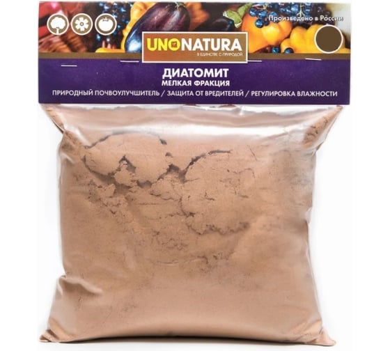 Диатомит UNONATURA мелкая фракция, 1 л UNДМФ1