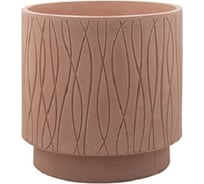 Круглое кашпо PLASTECNIC S.p.A. NATURALIA 39х39 см, 41.8 л, бежевое 059695