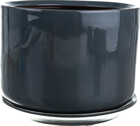 Горшок для цветов Котовская керамика Орфей №2 серый, 6 л 81932584