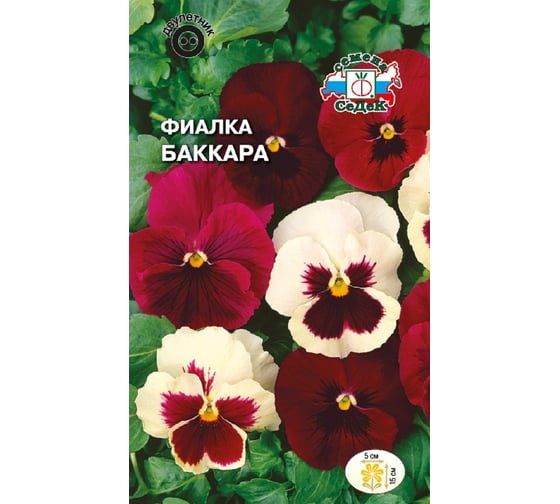 Семена СеДек Фиалка Баккара 00000016399 1