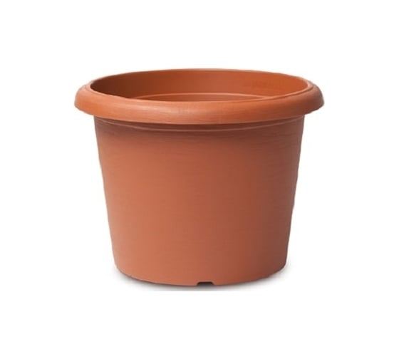 Кашпо PLASTECNIC S.p.A. 7100335007 TERRAE CILINDER 49х36.5 см, 41.5 л, терракотовое 063145 1