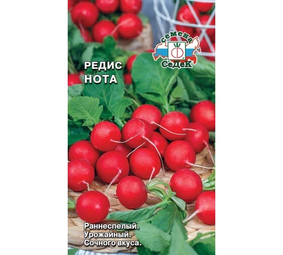 Семена СеДек редис Нота 00000014850