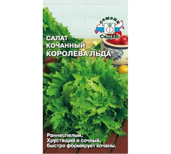 Семена СеДек салат Королева Льда 00000016290 1