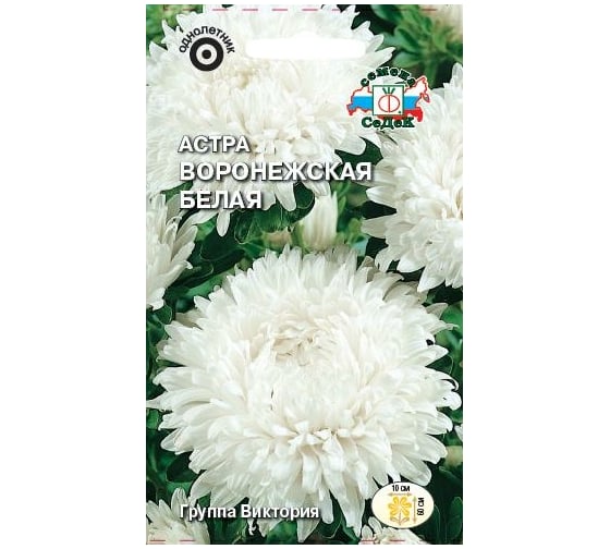 Семена СеДек Астра Воронежская белая 00000015951