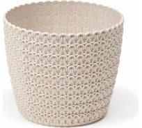 Кашпо LAMELA Sp.z o. MAGNOLIA JERSY ECO 861 30х27 см, белое 060808