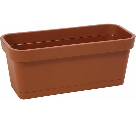 Балконный ящик LAMELA Sp.z o. Lobella 639 40х17х16 см, терракотовый 047601 1