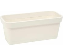 Балконный ящик LAMELA Sp.z o. Lobella 640 60х17х16 см, кремовый 047606