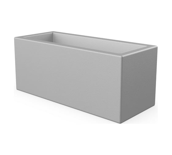 Ящик GREEN LAND CUBO 25x60х25 см, серое 20CB_25-60-25_CG 1