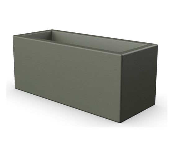 Ящик GREEN LAND CUBO 30x80х30 см, темно-серое 20CB_30-80-30_GR 1