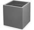 Кашпо GREEN LAND CUBO 25x25х25 см, серое 10CB_25-25-25_CG 1