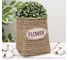 Плетеное кашпо Доляна FLOWER круг, 15х10х15 см 5052184 2
