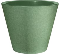 Кашпо bmc КШ 9412 Декор Коттон изумруд, 23х19.5 см, 5 л 064387