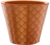 Кашпо bmc КШ 9276 Классика Флейк карамель, 23х19.5 см, 5 л 064374