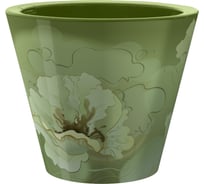 Кашпо bmc КШ 9347 Классика Нежность оливковое, 19х16 см, 3 л 063914