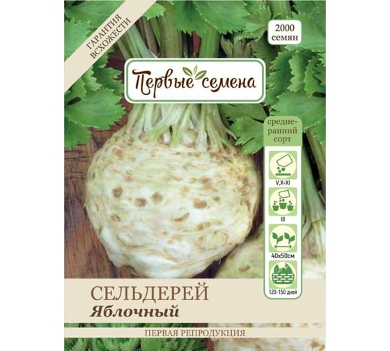 Семена Первые семена Сельдерей Яблочный 019640-1Семена 1