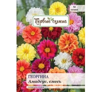 Семена Первые семена Георгина Амадеус, смесь 034165-1Семена