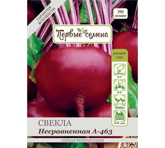 Семена Первые семена Свекла столовая Несравненная А-463 015162-1Семена 1