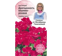 Семена ОКТЯБРИНА ГАНИЧКИНА Настурция Драгоценность вишнево-розовая, 1 г 119264