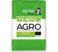 Верховой нейтрализованный, фракционированный торф Peter Peat 230 л 2005848949021