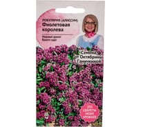 Семена ОКТЯБРИНА ГАНИЧКИНА Лобулярия (алиссум) Фиолетовая королева 0.1 г 119035