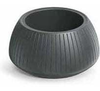 Кашпо Scheurich Coro Bowl пластик d40 h20см 6л графит (graphite) 073022