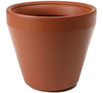 Кашпо ФлораПласт LIMA пластик, d39 см, h349 см, 30 л, терра 072740