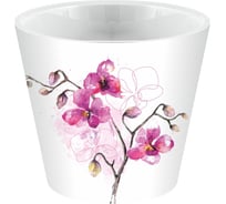 Горшок для цветов Ingreen London Orchid Deco, 1,6 л, фуксия 220256