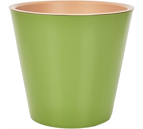 Горшок для цветов Ingreen London, 10.5 л, оливковый 272754