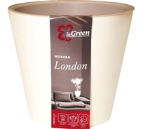 Горшок для цветов Ingreen London, 1,6 л, сливочный 249354