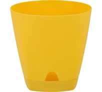 Горшок для цветов Amsterdam, с прикорневым поливом, 0,65 л, спелая груша INGREEN 220282