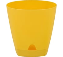 Горшок для цветов Amsterdam, с прикорневым поливом, 1,35 л, спелая груша INGREEN 220283