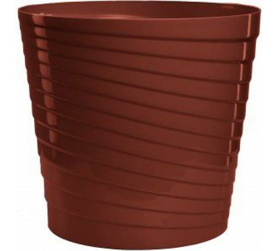 Горшок 5Plast Верона 1.65 л, терракотовый 5PL0496 1