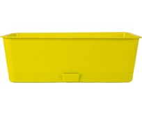 Балконный ящик с поддоном 5Plast Прованс 9 л, фисташковый 5PL0508