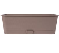 Балконный ящик с поддоном 5Plast Прованс 6 л, фраппе 5PL0341